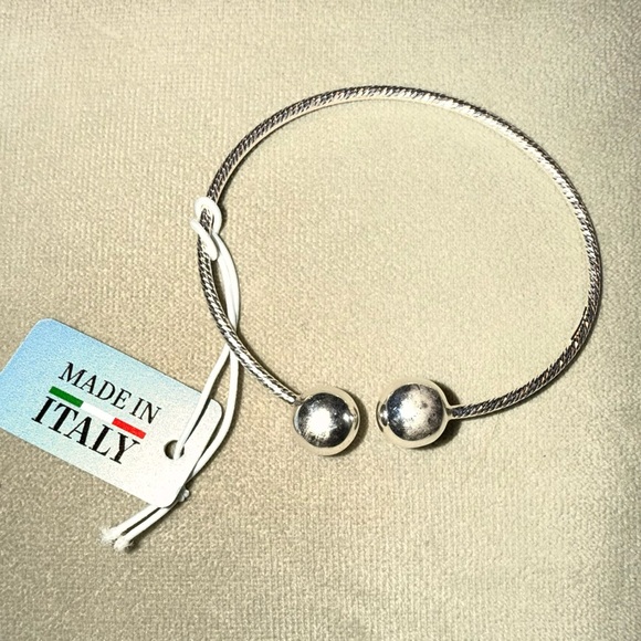Elegant Sterling Silver Bracelet 925 Signed Dyadema NWT